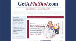 Desktop Screenshot of getaflushot.com